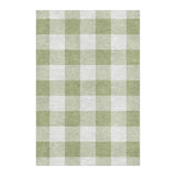 Buffalo Plaid Light Sage in 4' x 6' Size