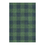 Buffalo Plaid Green & Navy in 4' x 6' Size