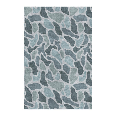 Duck Camo Blue in 4' x 6' Size