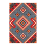 Mehdi Blue & Orange in 6x4ft Size