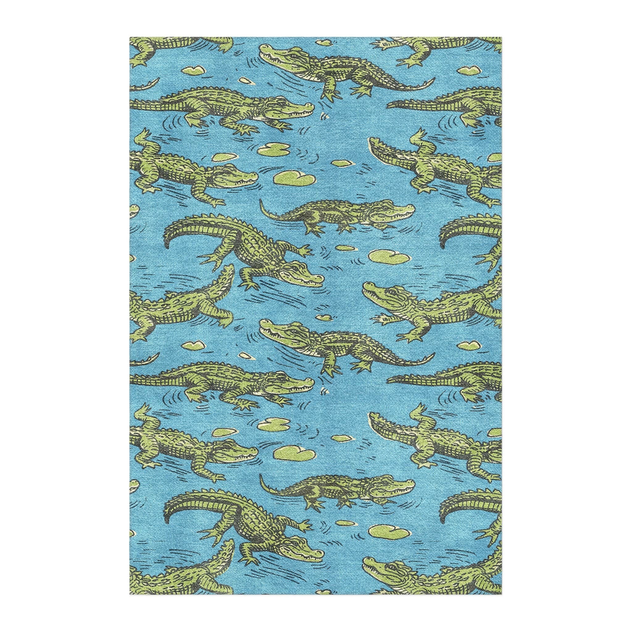 Later Gators Area Rug – Undrfoot Rugs
