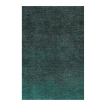 Keanu Watercolor Deep Teal Ombre in 6x4ft Size