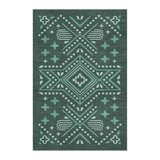 Durand Deep Turquoise in 4' x 6' Size