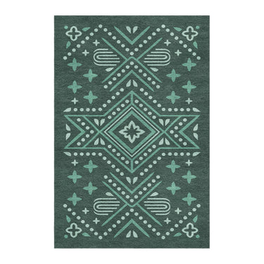 Durand Deep Turquoise in 4' x 6' Size