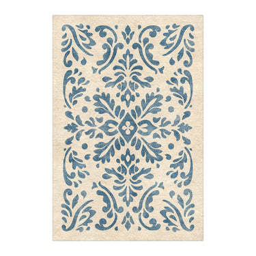 Floranna Ivory & Blue in 4' x 6' Size