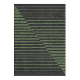 Euclid Black & Green in 5' x 7' Size