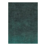 Keanu Watercolor Deep Teal Ombre in 7x5ft Size