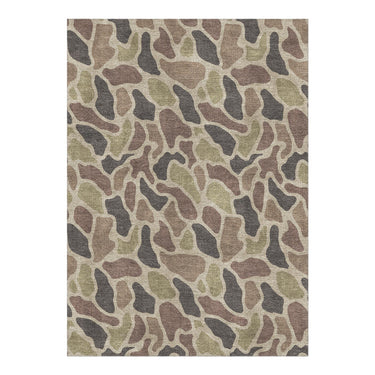 Duck Camo Brown in 5' x 7' Size