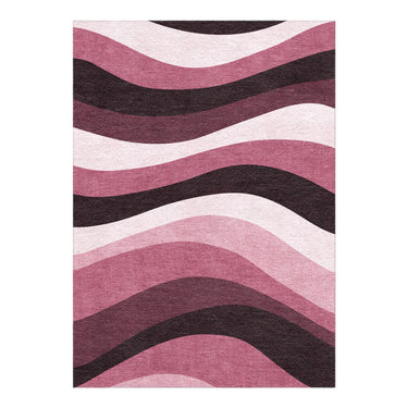 Sinuous Maroon Monochrome in 7x5ft Size