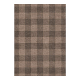 Buffalo Plaid Dark Cedar Brown in 5' x 7' Size