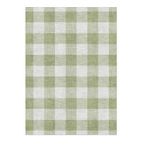 Buffalo Plaid Light Sage in 5' x 7' Size