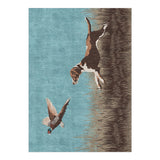 That Dog'll Hunt Blue in 5' x 7' Size