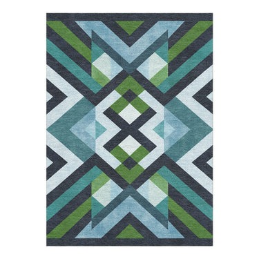 Sonora Blue & Green in 5' x 7' Size