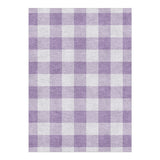 Buffalo Plaid Lilac in 5' x 7' Size