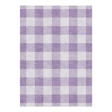 Buffalo Plaid Lilac in 5' x 7' Size