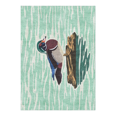 Floating Wood Duck in 5' x 7' Size