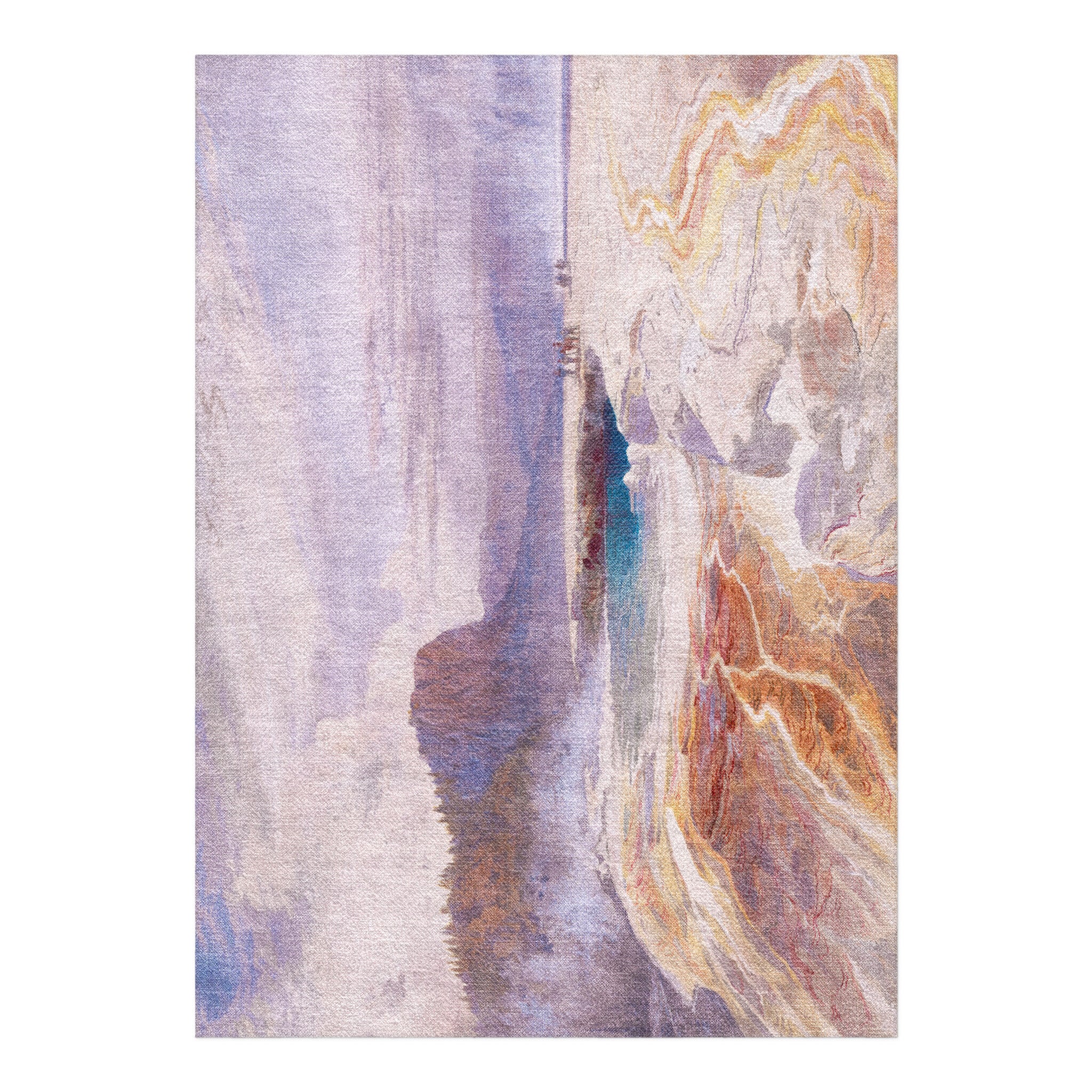 Yellowstone Rugs Yellowstone Great Blue Spring Area Rug – Undrfoot Rugs