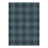 Buffalo Plaid Dark Navy in 5' x 7' Size