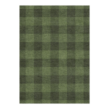 Buffalo Plaid Dark Olive in 5' x 7' Size