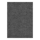 Kiva Charcoal Grey in 5' x 7' Size