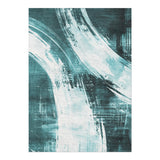 Emil Deep Teal in 5' x 7' Size