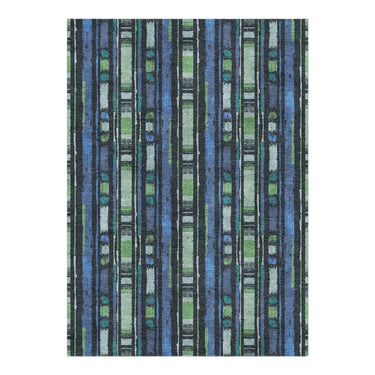 Ojai Blue & Green in 5' x 7' Size