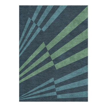 Prisma Blue & Green in 5' x 7' Size