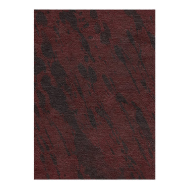 Hurley Splatter Dye Burgandy in 7x5ft Size