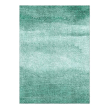 Jacinda Watercolor Teal Ombre in 7x5ft Size