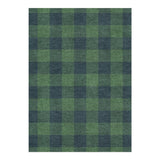 Buffalo Plaid Green & Navy in 5' x 7' Size