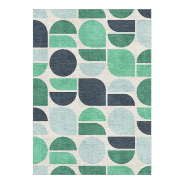 Otto Turquoise in 5' x 7' Size