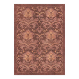 Agnes Damask Deep Amaranth Red in 5' x 7' Size