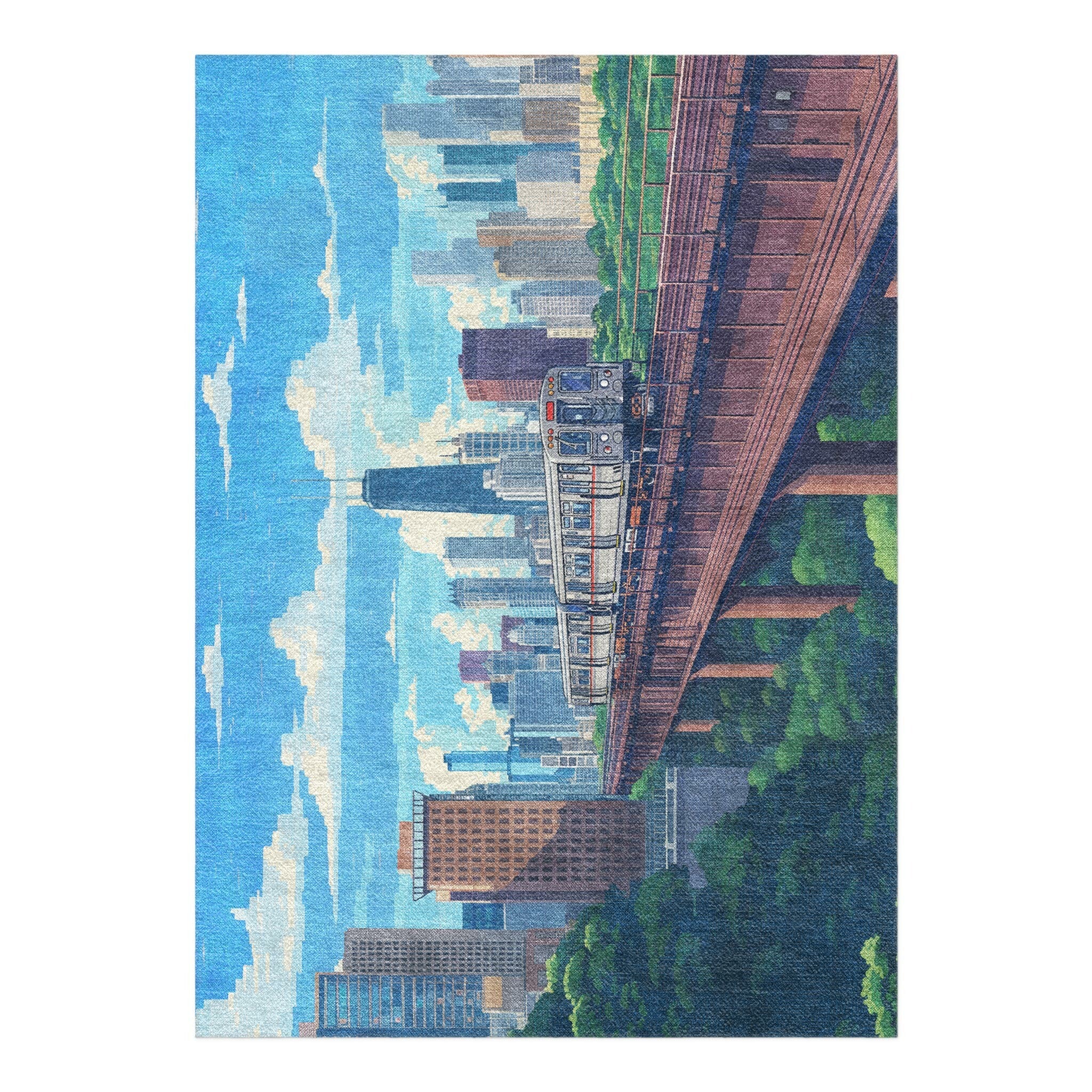 Chicago Rug Chicago Metro Area Rug – Undrfoot Rugs