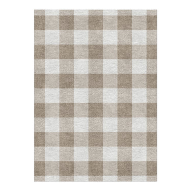 Buffalo Plaid Light Cedar Brown in 5' x 7' Size