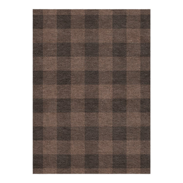 Buffalo Plaid Hickory Brown in 5' x 7' Size