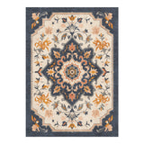 Louanne Navy & Orange in 7x5ft Size