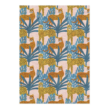 Tropical Cheetahs in 5' x 7' Size