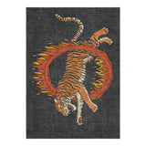 Brave Tiger in 5' x 7' Size