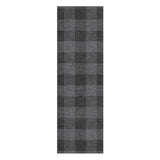 Buffalo Plaid Charcoal Black in 2.5' x 8' Runner Size