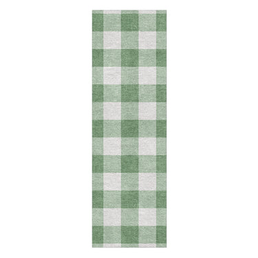 Buffalo Plaid Kelly Green in 2.5' x 8' Runner Size