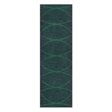 Kepler Navy & Teal in 2.5' x 8' Runner Size