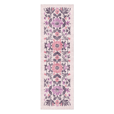 Corriana Pink & Purple in 2.5' x 8' Runner Size