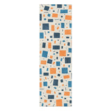 Geometric Confetti Orange in 2.5' x 8' Runner Size