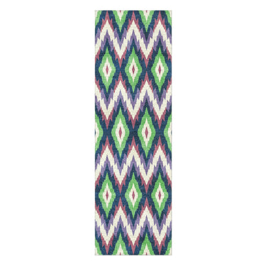 Dyani Eggplant & Matcha in 2.5' x 8' Runner Size