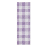 Buffalo Plaid Lilac in 2.5' x 8' Runner Size