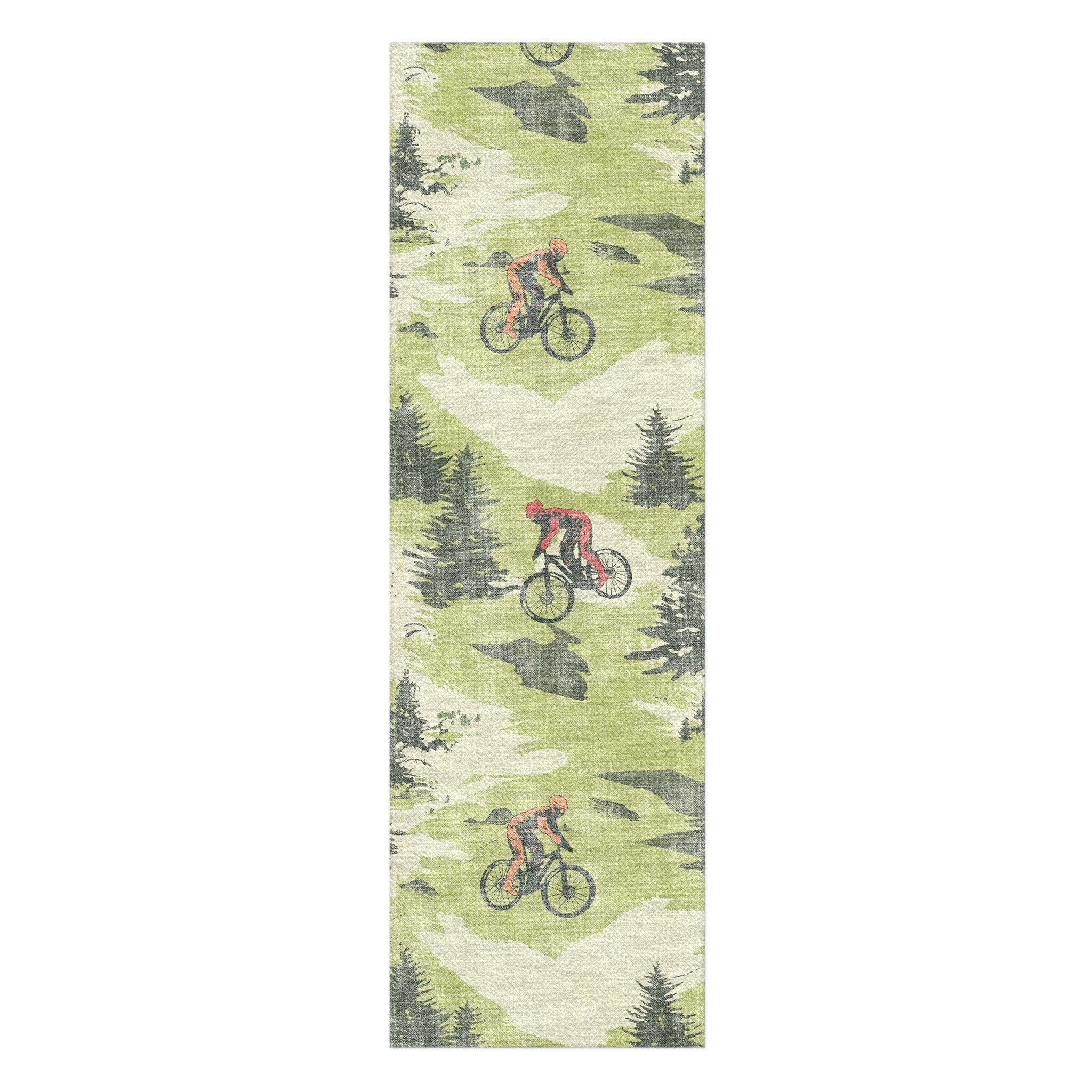Mtb Rugs Mountain Bike Park Area Rug – Undrfoot Rugs
