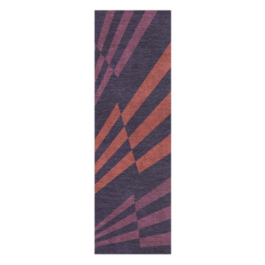 Prisma Purple & Coral in 2.5' x 8' Runner Size