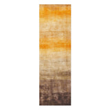 Ruidoso Brown & Orange in 2.5' x 8' Runner Size