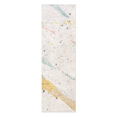 Stephanie Ivory Splatter in 8x2 5ft Size