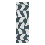 Twyla Checkered Navy in 2.5' x 8' Runner Size